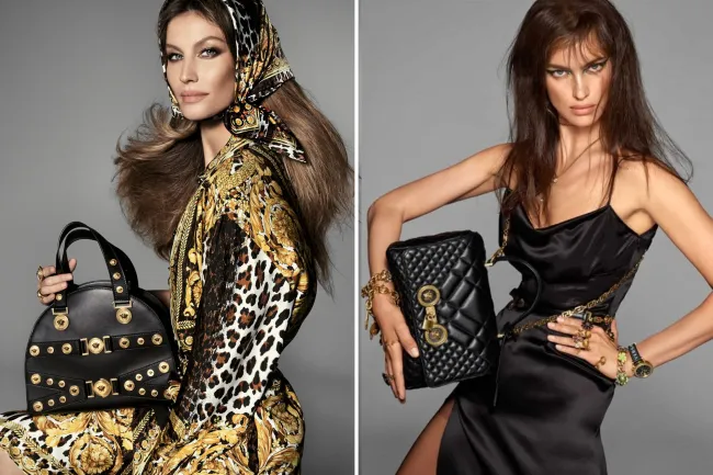 Ambos modelos son musas de Versace.