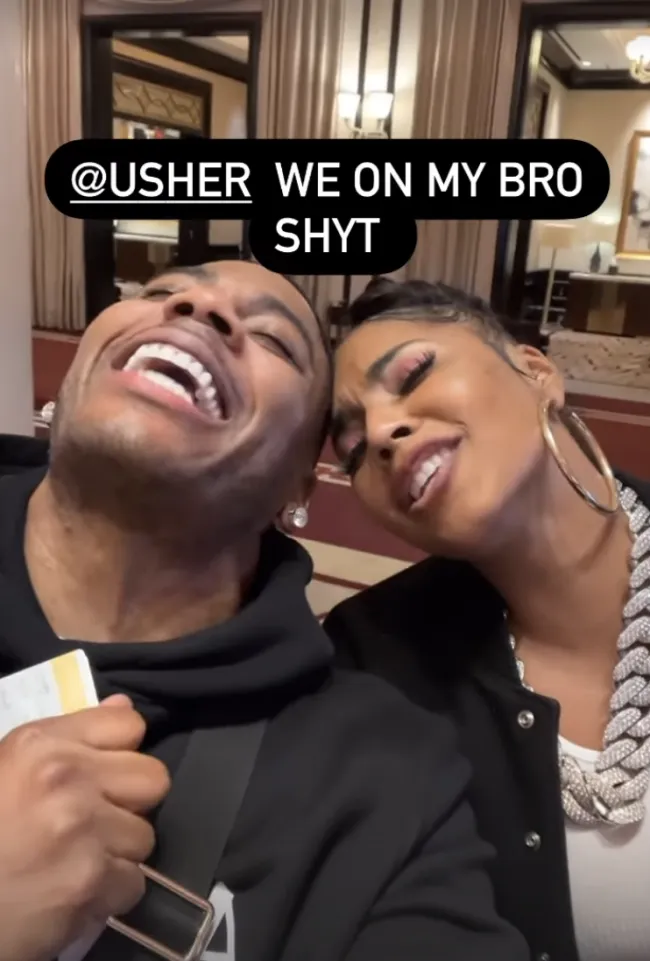 Nelly y Ashanti están alimentando los rumores de romance nuevamente con un lindo video publicado en Instagram.