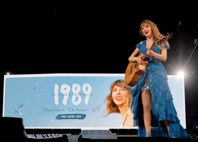 Swift anunció el lanzamiento de “1989 (Taylor's Version) la semana pasada en Los Ángeles durante su Eras Tour.