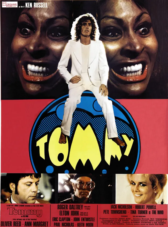 Roger Daltrey se convirtió en un símbolo sexual después del debut cinematográfico de The Who en 1975 con su ópera rock 