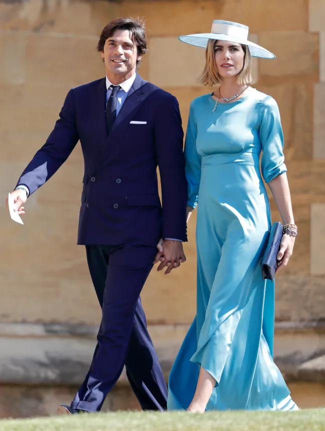 El jugador de polo y su esposa asistieron a la boda de Harry y Markle en 2018.