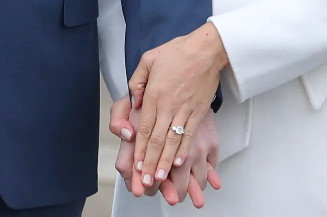 El príncipe Harry y la duquesa de Sussex se comprometieron en noviembre de 2017.