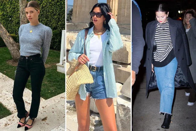 Sofia Richie, Dua Lipa y Selena Gomez vuelven a usar sus jeans Re/Done.