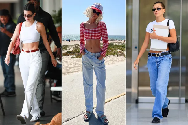 Hailey Bieber suele lucir unos Levi's vintage de Denim by Orlee, mientras que las modelos Kendall Jenner y Elsa Hosk también son fans de los diseños atemporales de la marca.