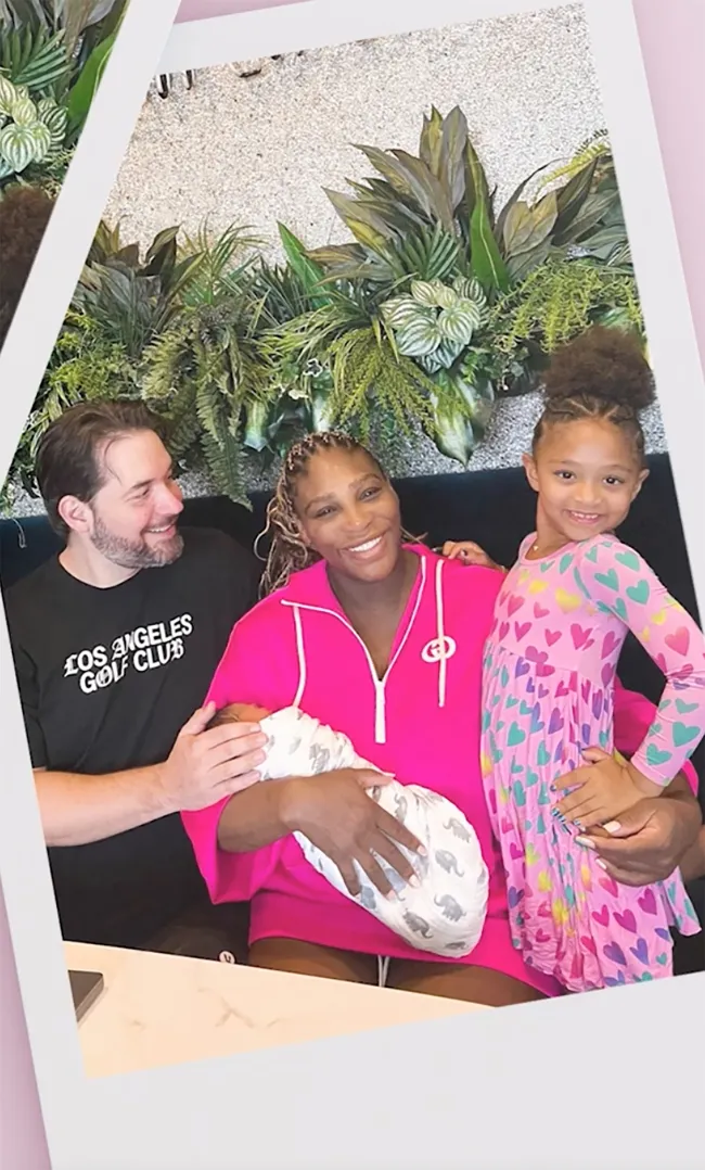 Ha llegado el segundo bebé de Serena Williams y Alexis Ohanian.