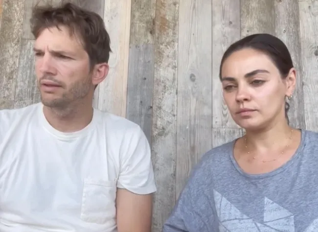 Mila Kunis y su esposo Ashton Kutcher dicen que “apoyan a las víctimas” después de que se hicieran públicas sus cartas de carácter para el violador convicto Danny Masterson.