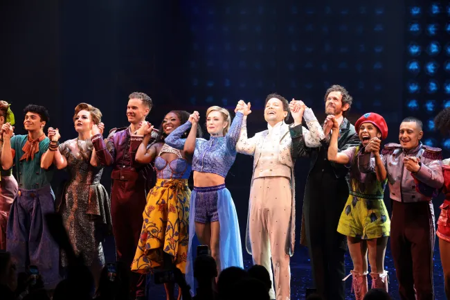 Guarini acaba de concluir el espectáculo de Broadway “Once Upon A One More Time”.