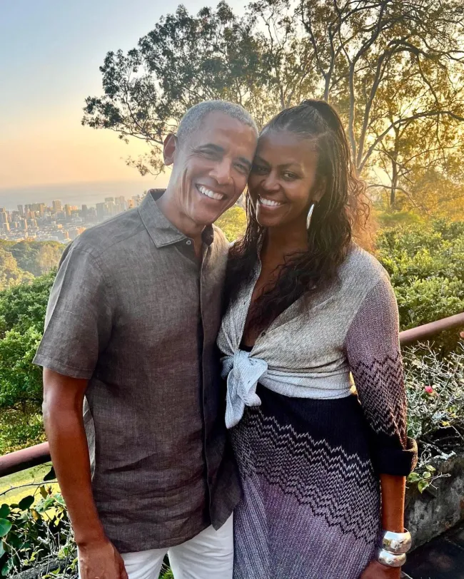Barack y Michelle Obama celebran su 31 aniversario de bodas.