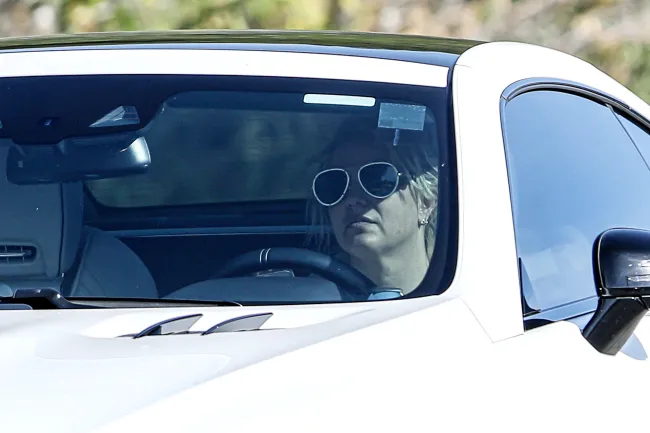 Britney Spears fue detenida por la policía mientras conducía su coche en septiembre.