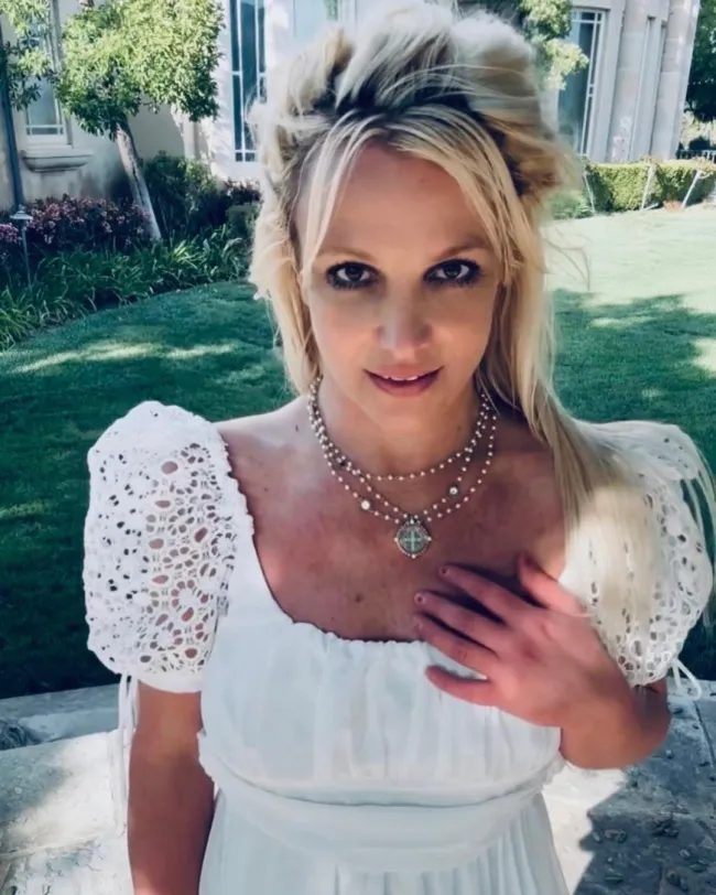 Britney Spears se dirigió a la policía que respondía a un control de bienestar después de publicar videos de ella bailando con cuchillos.