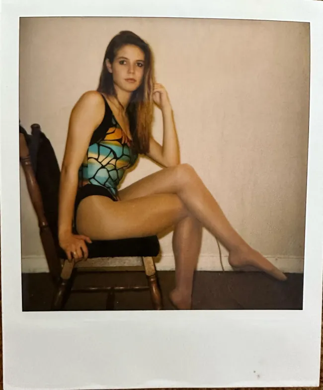 La modelo de 19 años lució tres trajes de baño diferentes en las fotografías.