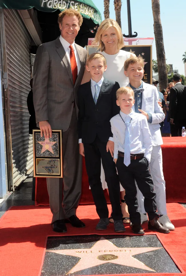 El actor comparte tres hijos con su esposa Viveca Paulin.