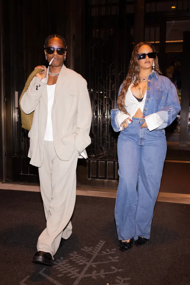 Rihanna y A$AP Rocky lucían súper elegantes mientras disfrutaban de una cita nocturna en la ciudad de Nueva York.