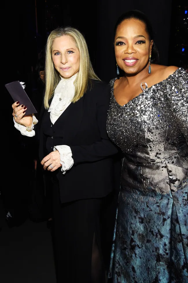 Barbra Streisand y Oprah Winfrey también asistieron, según hemos oído.