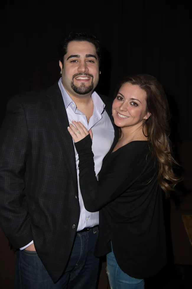 Sus ex Lauren Manzo y Vito Scalia asistieron a la boda de su hermano.