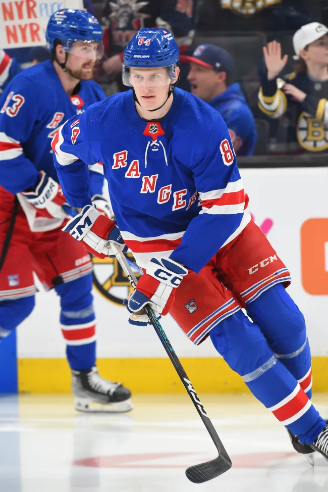 Según hemos oído, la controversia de Emrata se extendió a un partido de los Rangers.NHLI a través de Getty Images