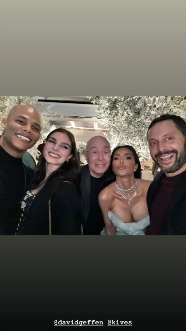 Kim Kardashian y amigos.