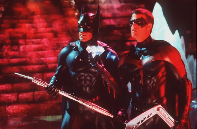 Asumió el personaje del cómic en “Batman & Robin” en 1997.imágenes falsas