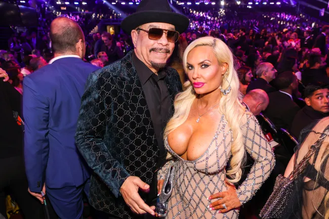 Ice-T, que se muestra aquí con su esposa Coco, está abierto a un futuro con inteligencia artificial.Variedad a través de Getty Images