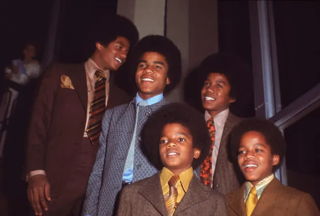 Jackie Jackson, Tito Jackson, Michael Jackson, Jermaine Jackson y Marlon Jackson