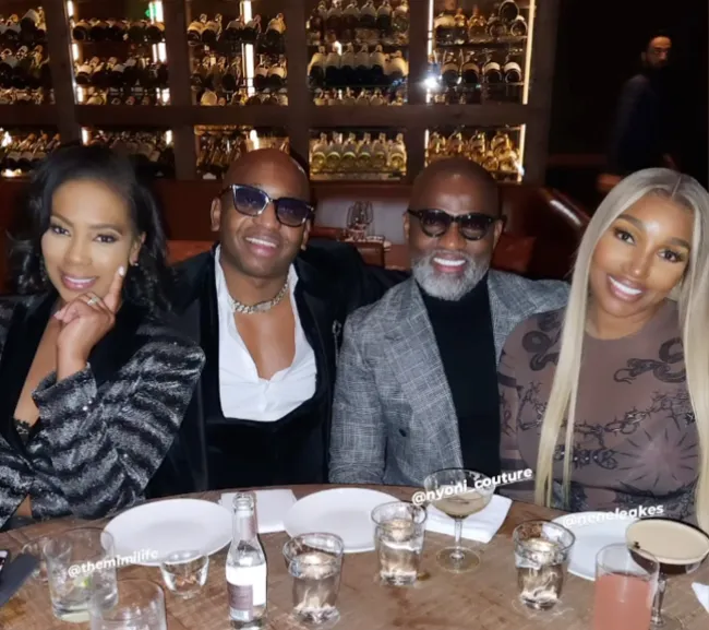 NeNe Leakes se reunió con su ex Nyonisela Sioh para celebrar su 56 cumpleaños.