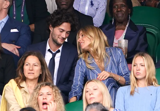 Green se unió a su novia en las gradas de Wimbledon este verano.Imágenes de PA a través de Getty Images