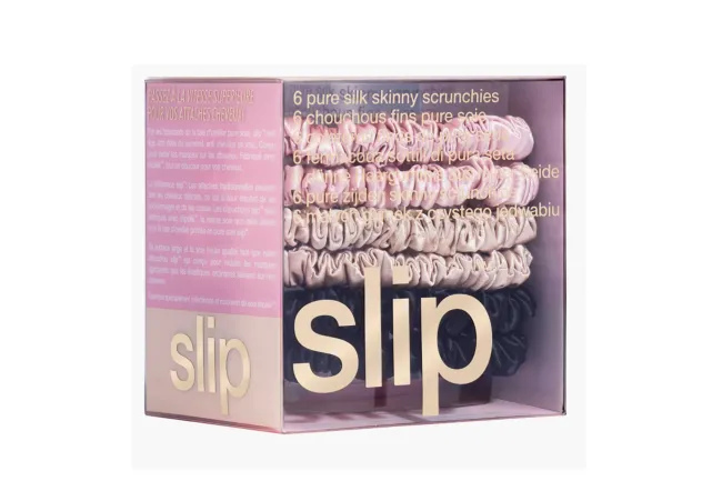 Un paquete de coleteros Slip Silk rosas
