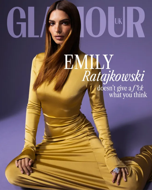 Emily Ratajkowski para Glamour Reino Unido