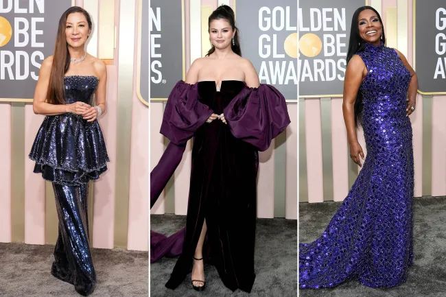 Michelle Yeoh, Selena Gomez y Sheryl Lee Ralph en los Globos de Oro