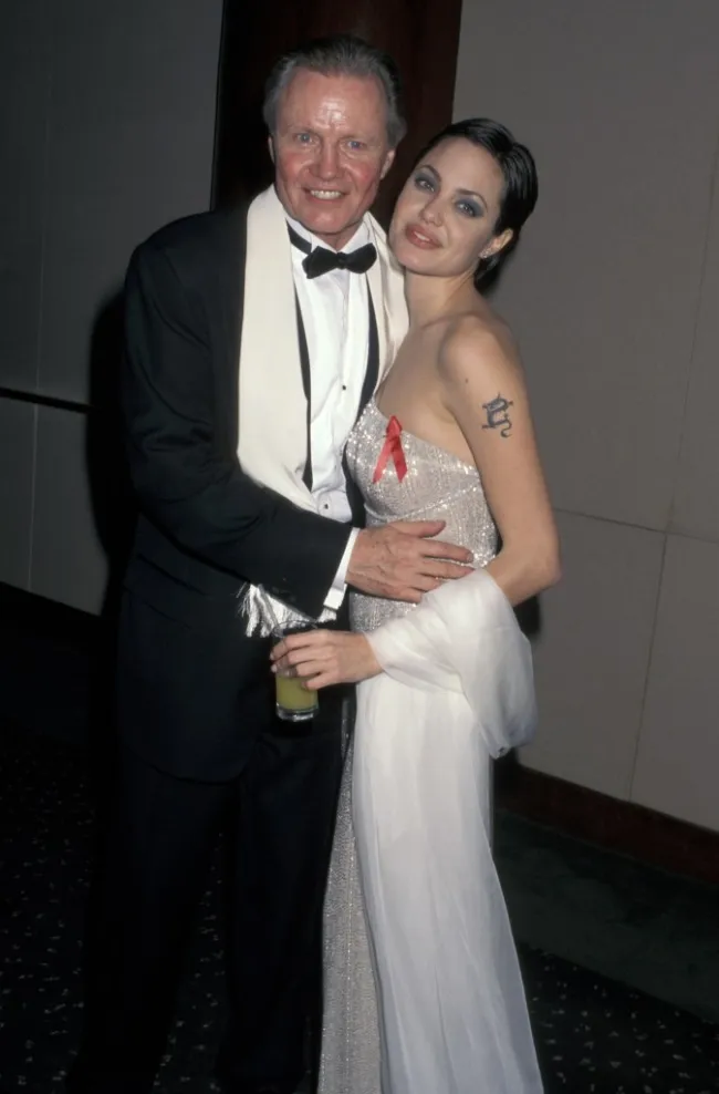 Jon Voight y Angelina Jolie