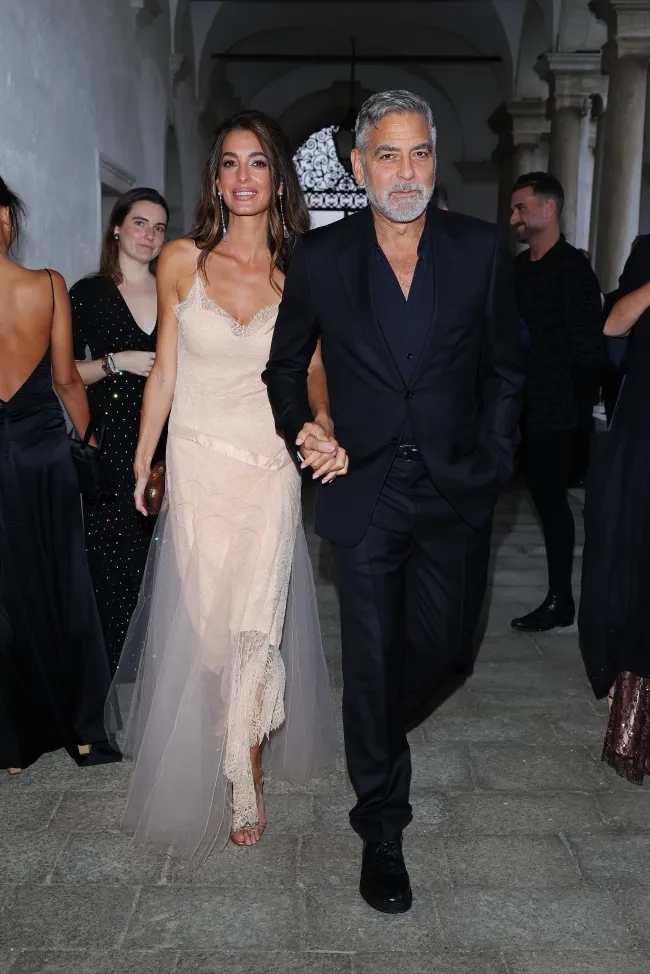 Amal Clooney y George Clooney