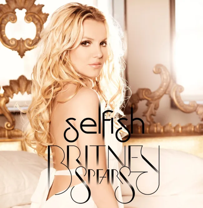 Portada del sencillo Selfish de Britney Spears