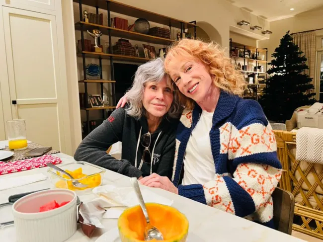 Kathy Griffin y Jane Fonda