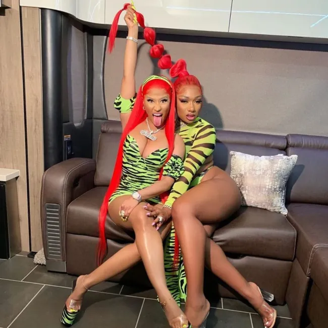 Megan Thee Stallion y Nicki Minaj.