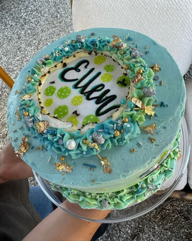 La tarta de cumpleaños de Ellen DeGeneres