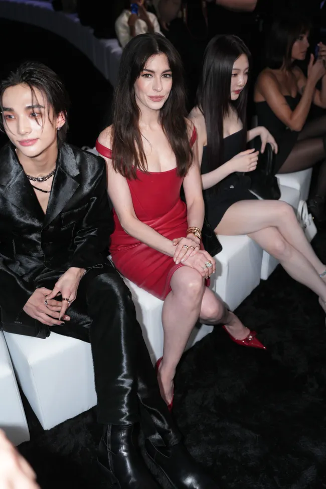 Hyunjin, Anne Hathaway y Ningning