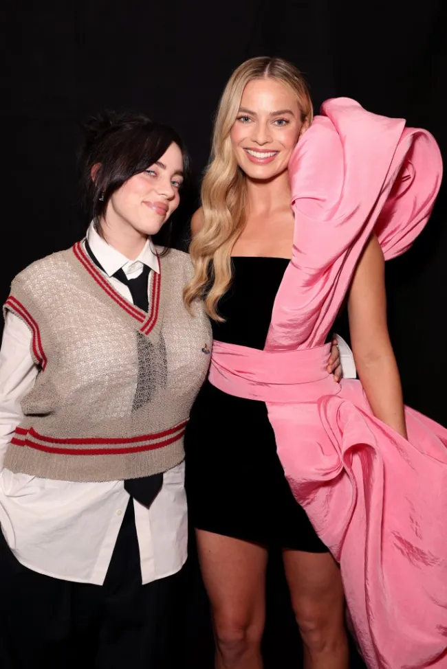 Billie Eilish y Margot Robbie