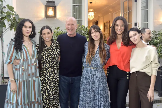 Bruce Willis con su familia