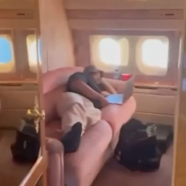 El jet privado de Drake.