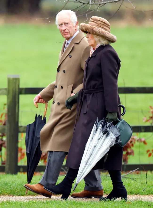 El rey Carlos y la reina Camilla.