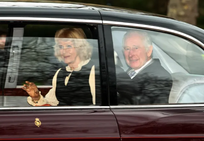 El rey Carlos III y la reina Camilla.