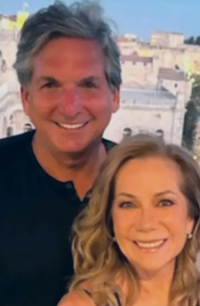 Una selfie de Richard Spitz y Kathie Lee Gifford