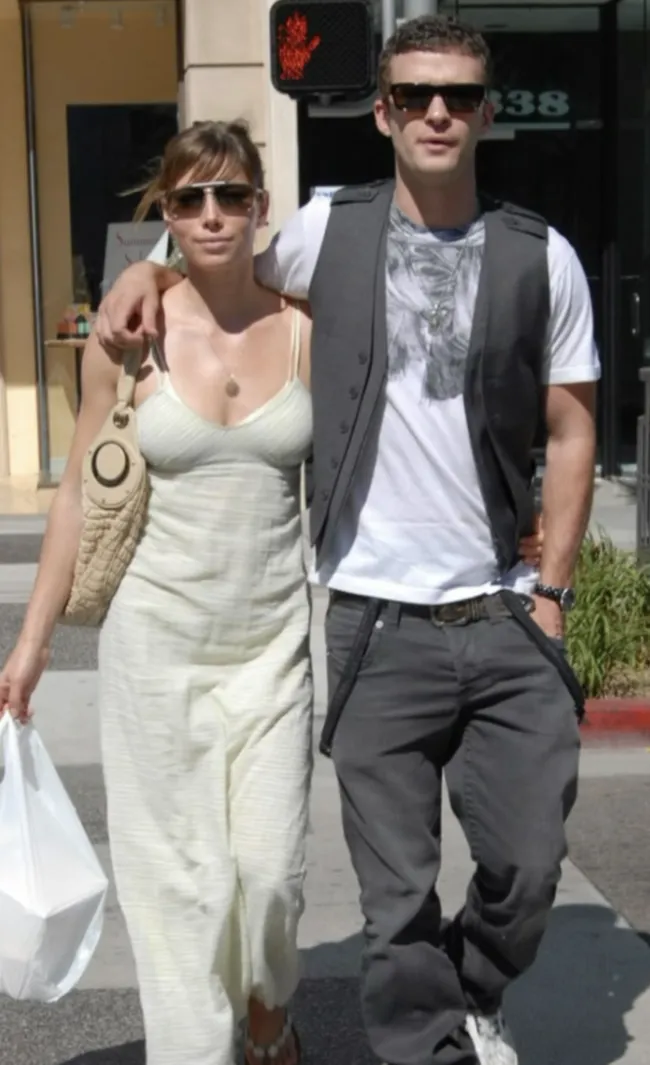 Jessica Biel con Justin Timberlake