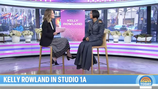 Kelly Rowland en el programa 