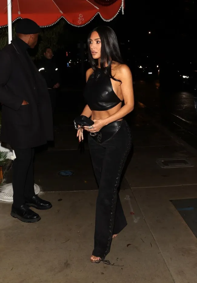 Kim Kardashian en el oeste de Hollywood