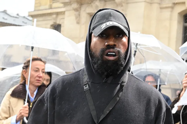 Kanye West en París.