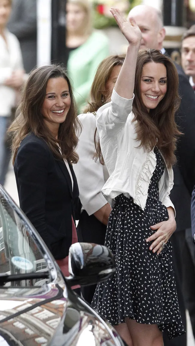 Kate y Pippa Middleton.