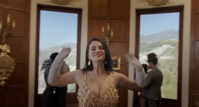 Selena Gomez en su vídeo musical 