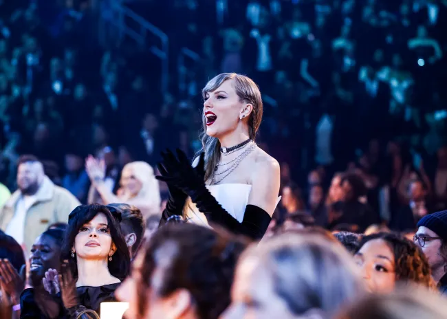 Taylor Swift en los Grammy.