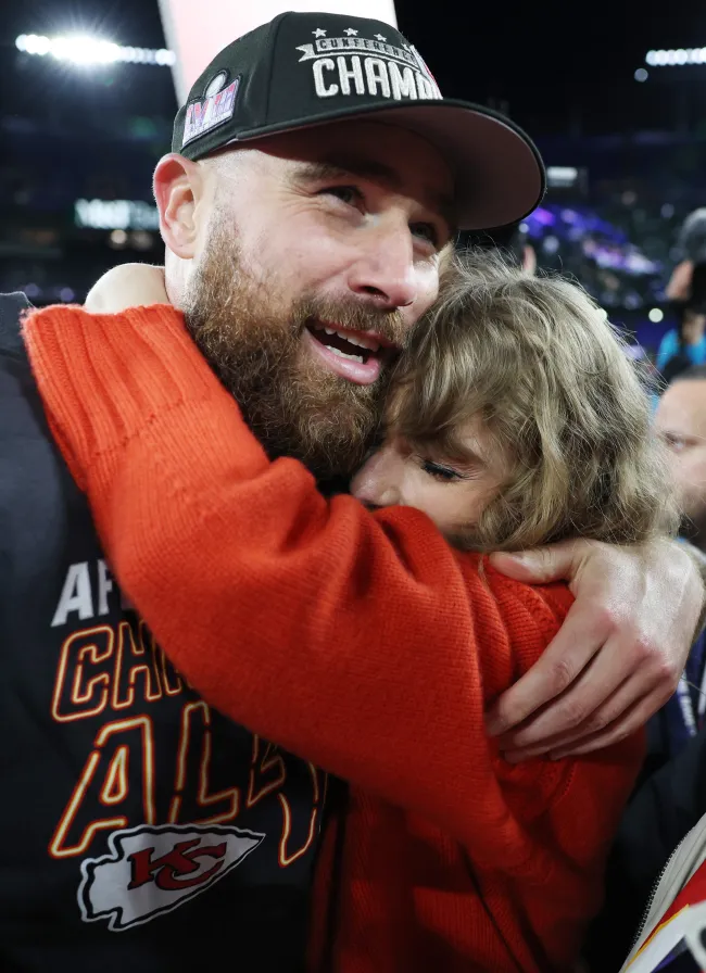 Travis Kelce y Taylor Swift